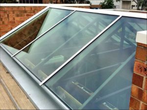 Наклонный противопожарный витраж / серия FRM7204